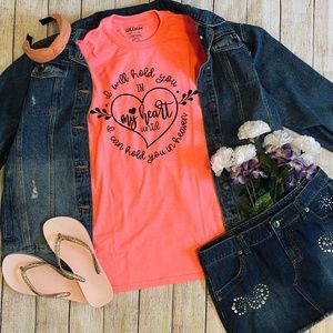 I will hold you in heaven Custom Tshirt
